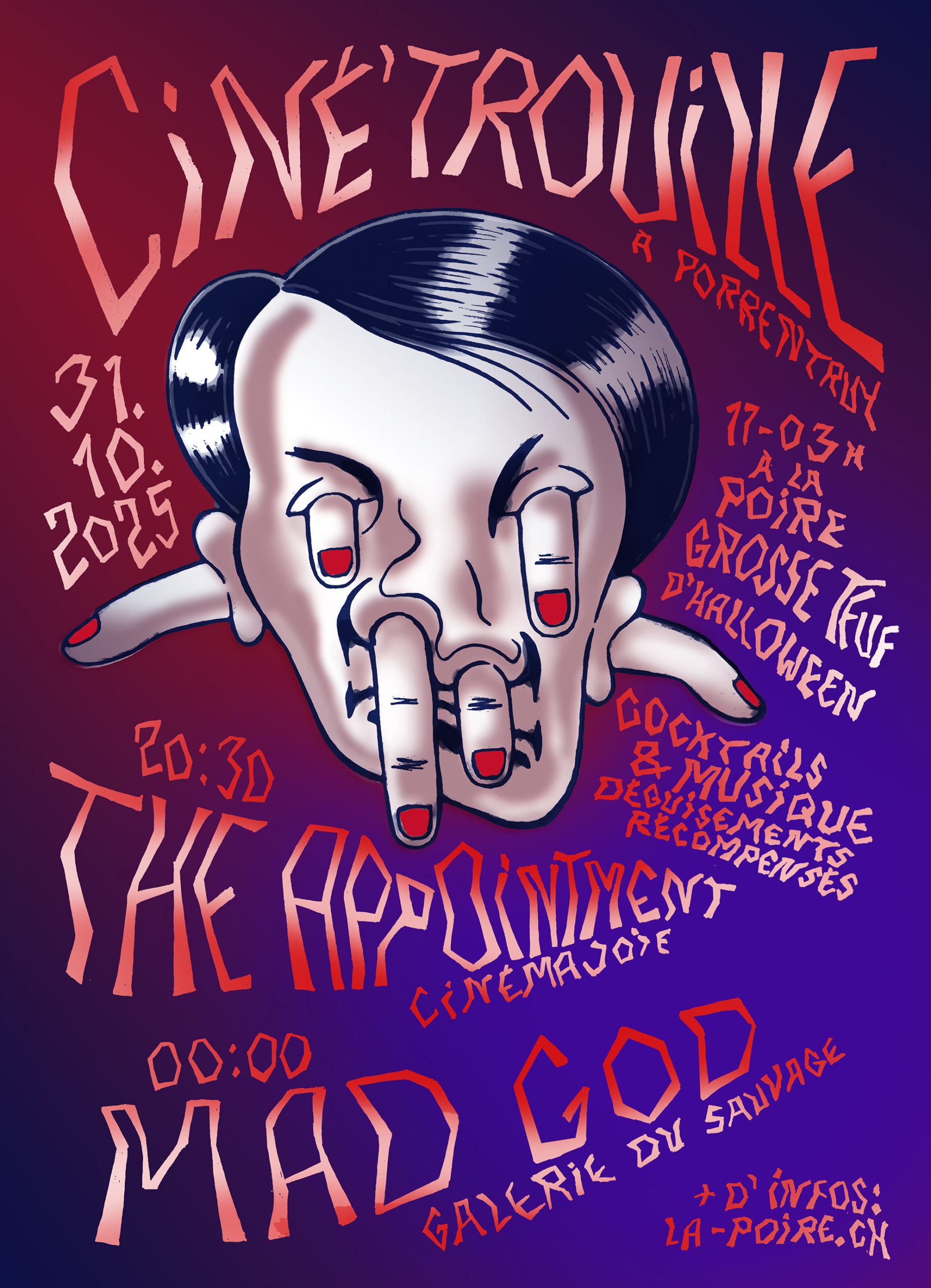 Ciné'trouille_2025_ La Poire Porrentruy